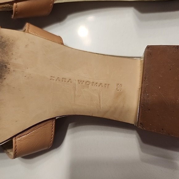 Zara Size 36 Sandals With Jewels - Picture 5 of 6